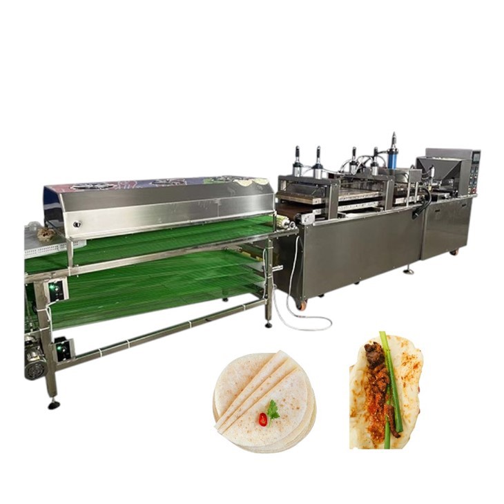 Chapati pita múka obal na výrobu linky na výrobu palaciniek