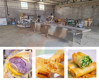 Spring Roll Machine Export do USA a Kanady