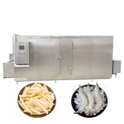 Priemyselná instantná mraznička na ovocie a zeleninu